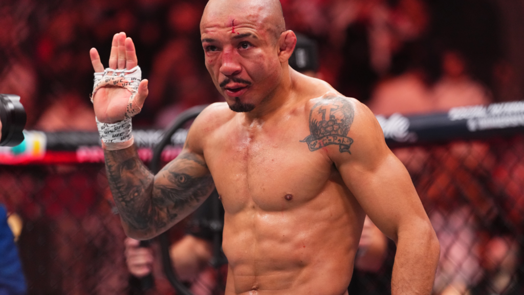 José Aldo se aposenta após derrota para Aiemann Zahabi no UFC 315 