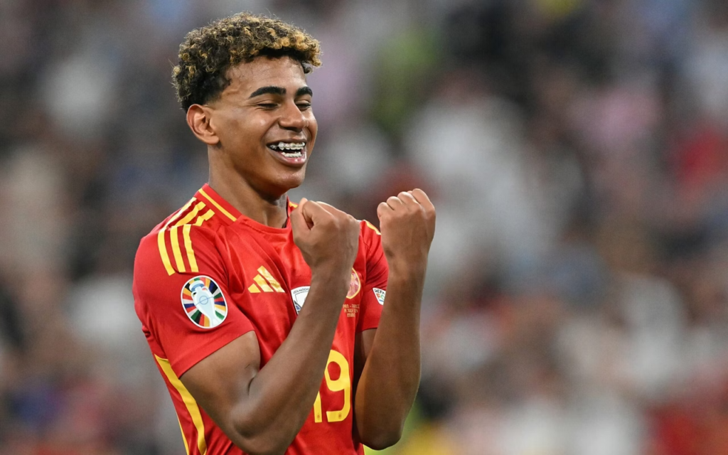 Lamine Yamal foi destaque da Espanha na Eurocopa 2024