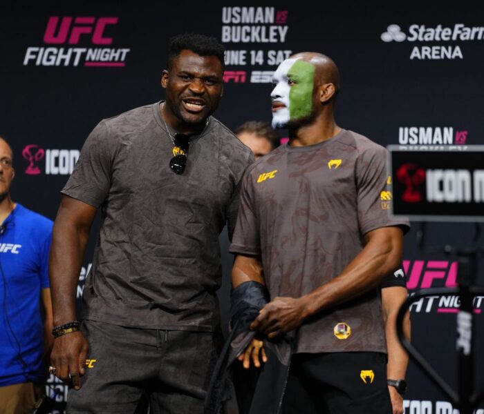 Francis Ngannou kamaru Usman
