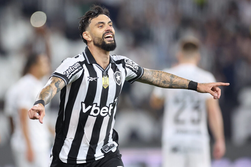 Mastriani, autor do primeiro gol do Botafogo na partida