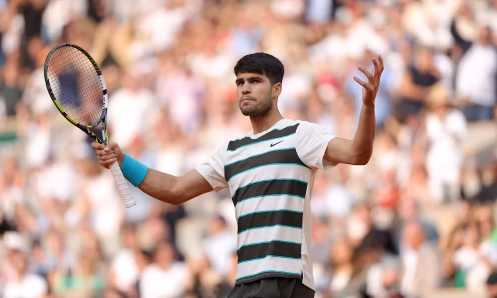 Carlos Alcaraz Roland Garros 2025
