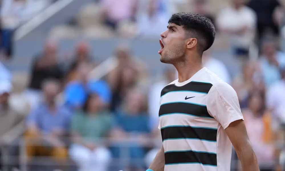 Carlos Alcaraz Roland Garros 2025