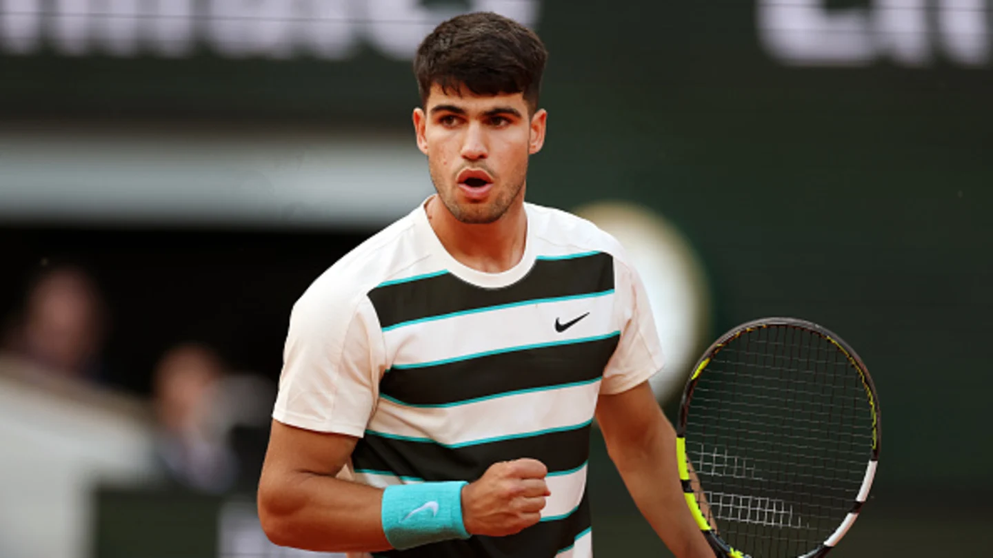 Carlos Alcaraz Roland Garros 2025