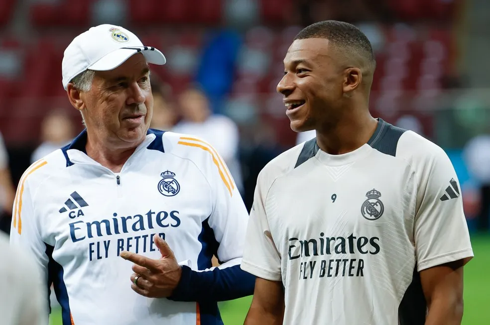 Ancelotti Mbappé