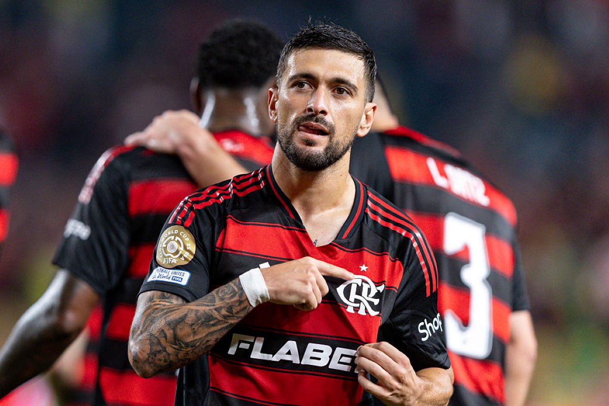 Flamengo Arrascaeta Filipe luís Brasileirão