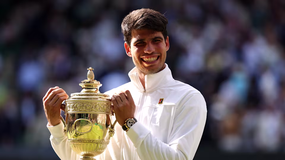Carlos Alcaraz Wimbledon 2024