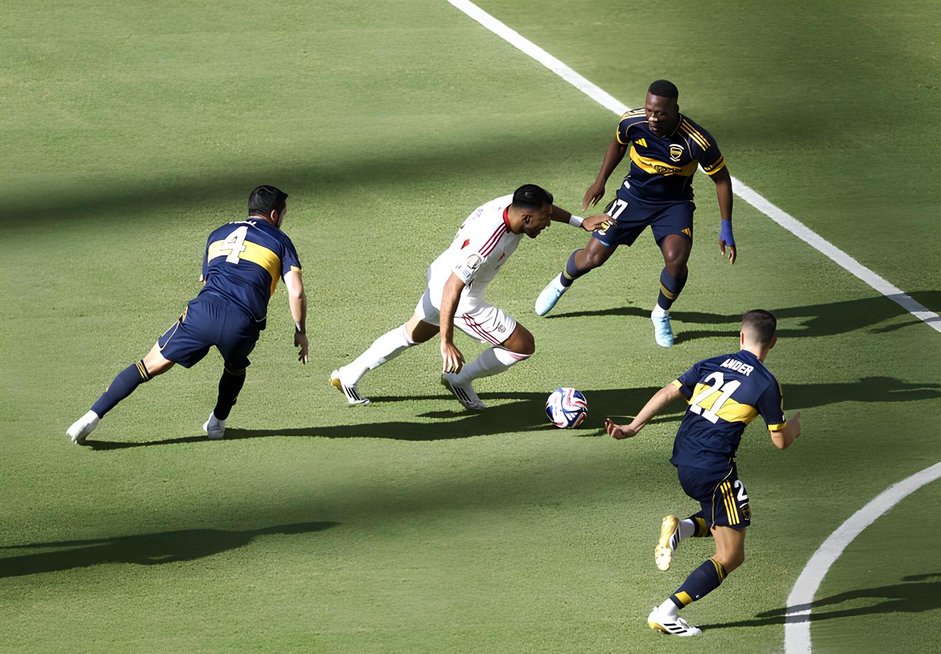 Boca Juniors abre 2 a 0, mas cede empate ao Benfica na estreia das duas equipes na Copa do Mundo de Clubes