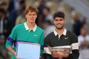 Jannik Sinner e Carlos Alacaraz Roland Garros 2025