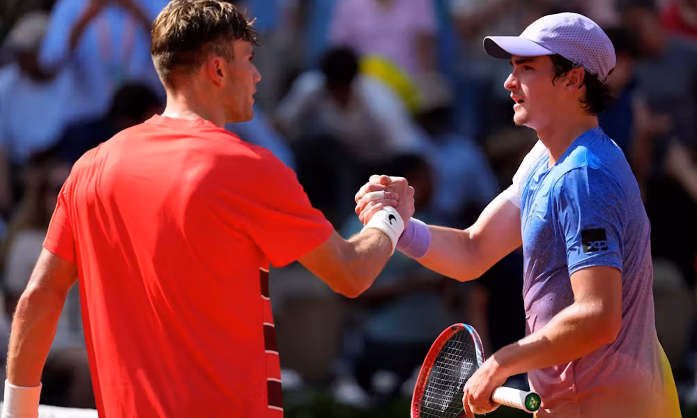 João Fonseca e Jack Draper Roland Garros 2025