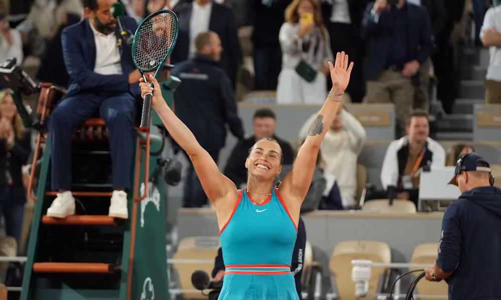 Aryna Sabalenka Roland Garros 2025