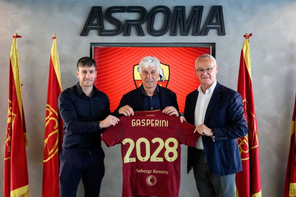 Gian Piero Gasperini assume o desafio na Roma