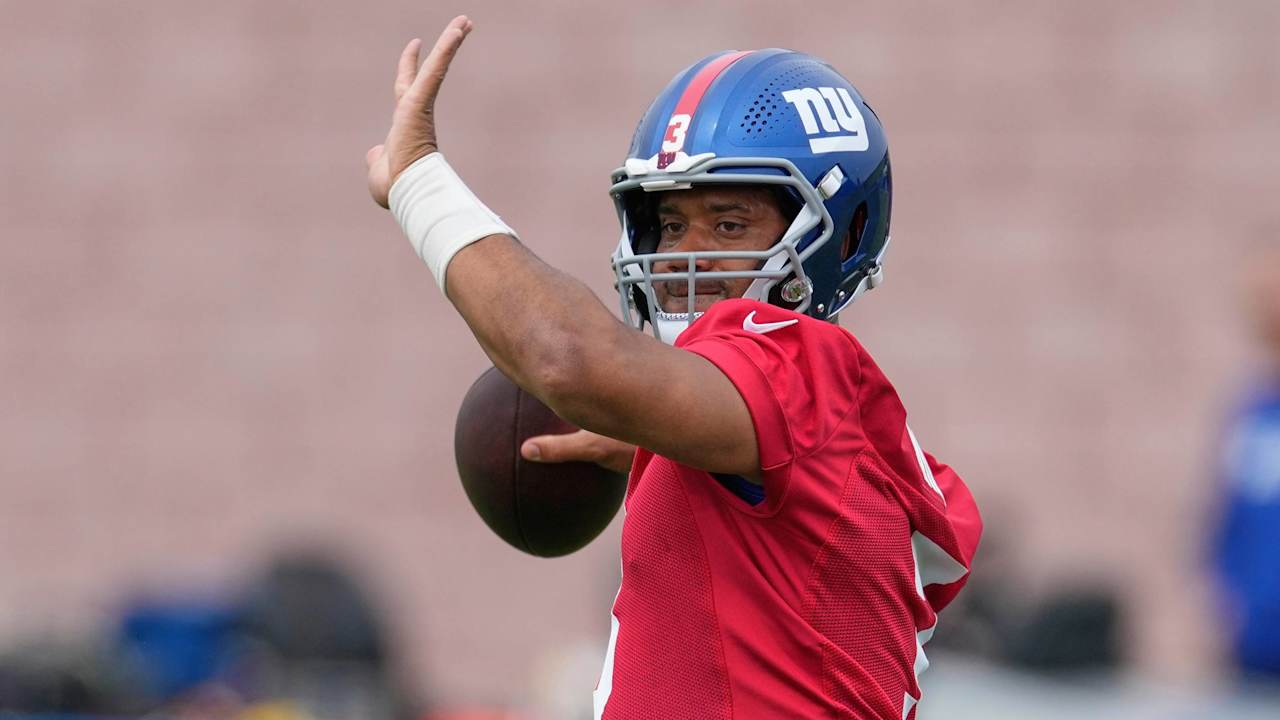 Russell Wilson (Foto: Anne-Marie Caruso/NorthJersey.com / USA TODAY NETWORK via Imagn Images)