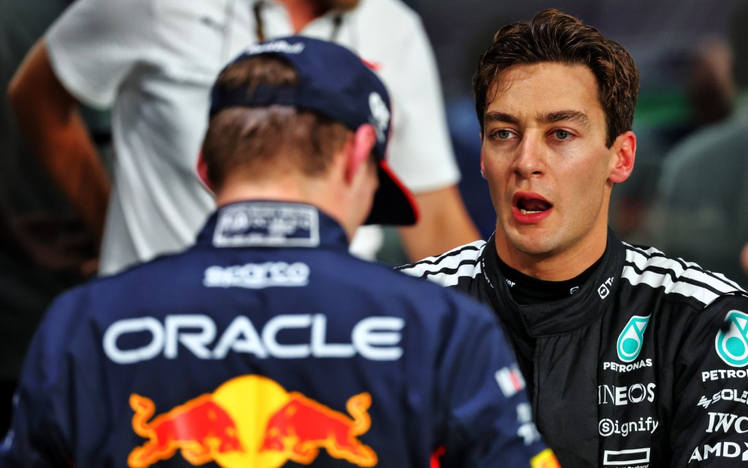 Max Verstappen George Russell F1 Fórmula 1