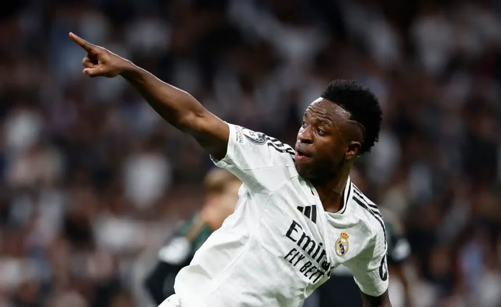 Vinícius Júnior: renovação do atacante com o Real Madrid está em risco e jogador pode deixar o clube.