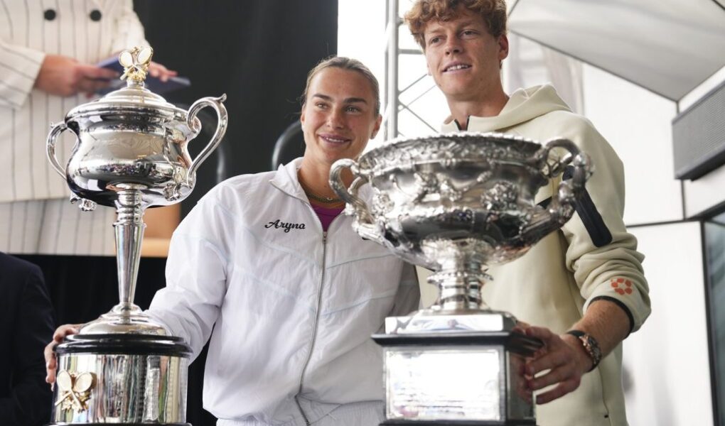 Aryna Sabalenka e Jannik Sinner