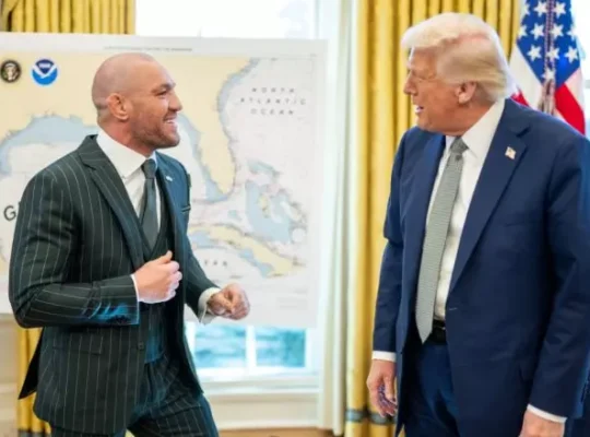 Conor McGregor Donald Trump UFC
