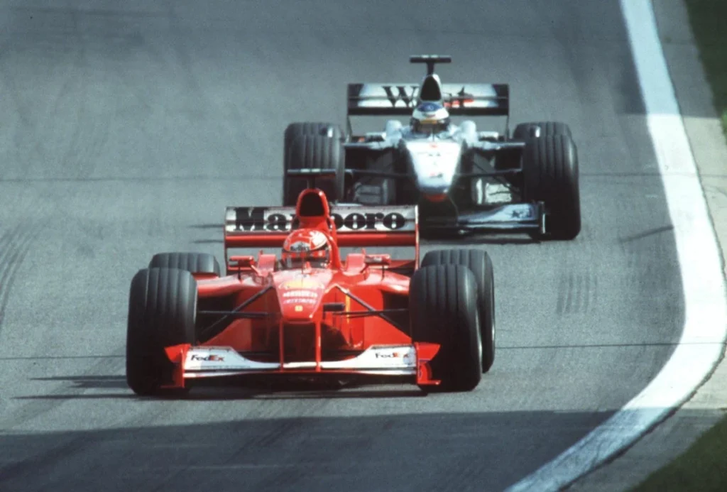 Hakkinen fez uma das maiores ultrapassagens da história