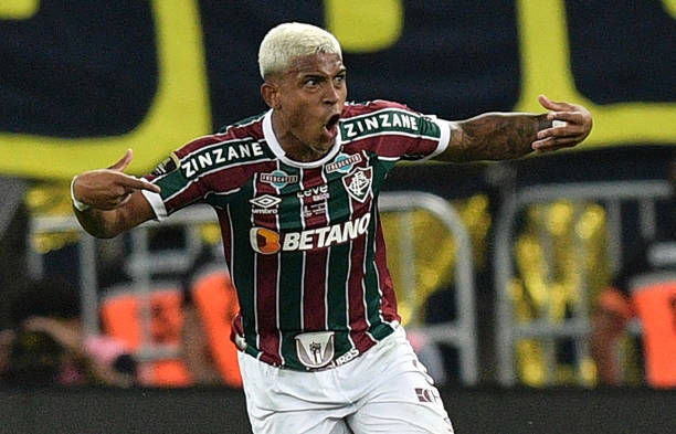 O gol de John Kennedy que deu o título ao Fluminense foi marcado na prorrogação. Foto: Carl de Souza/AFP — Reprodução.