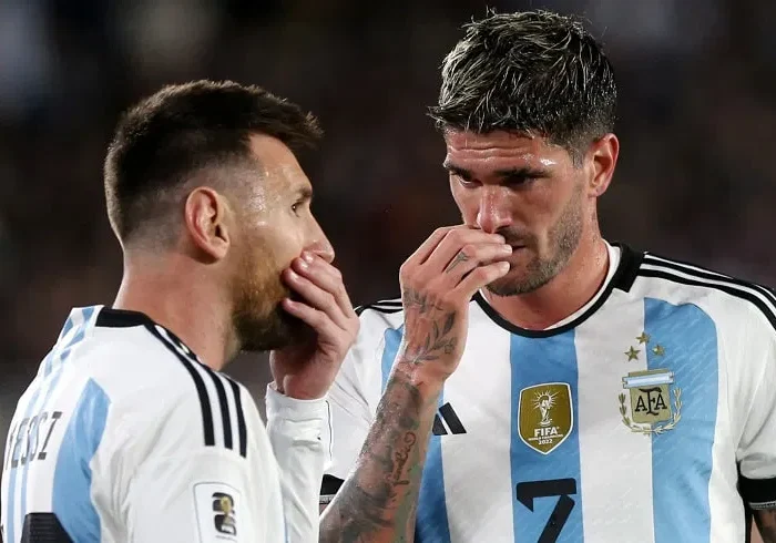 Rodrigo De Paul, Messi, Argentina