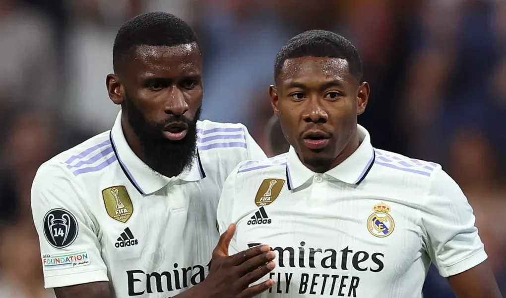 Rüdiger e Alaba podem deixar o Real Madrid em possível processo de reformulação dos Merengues