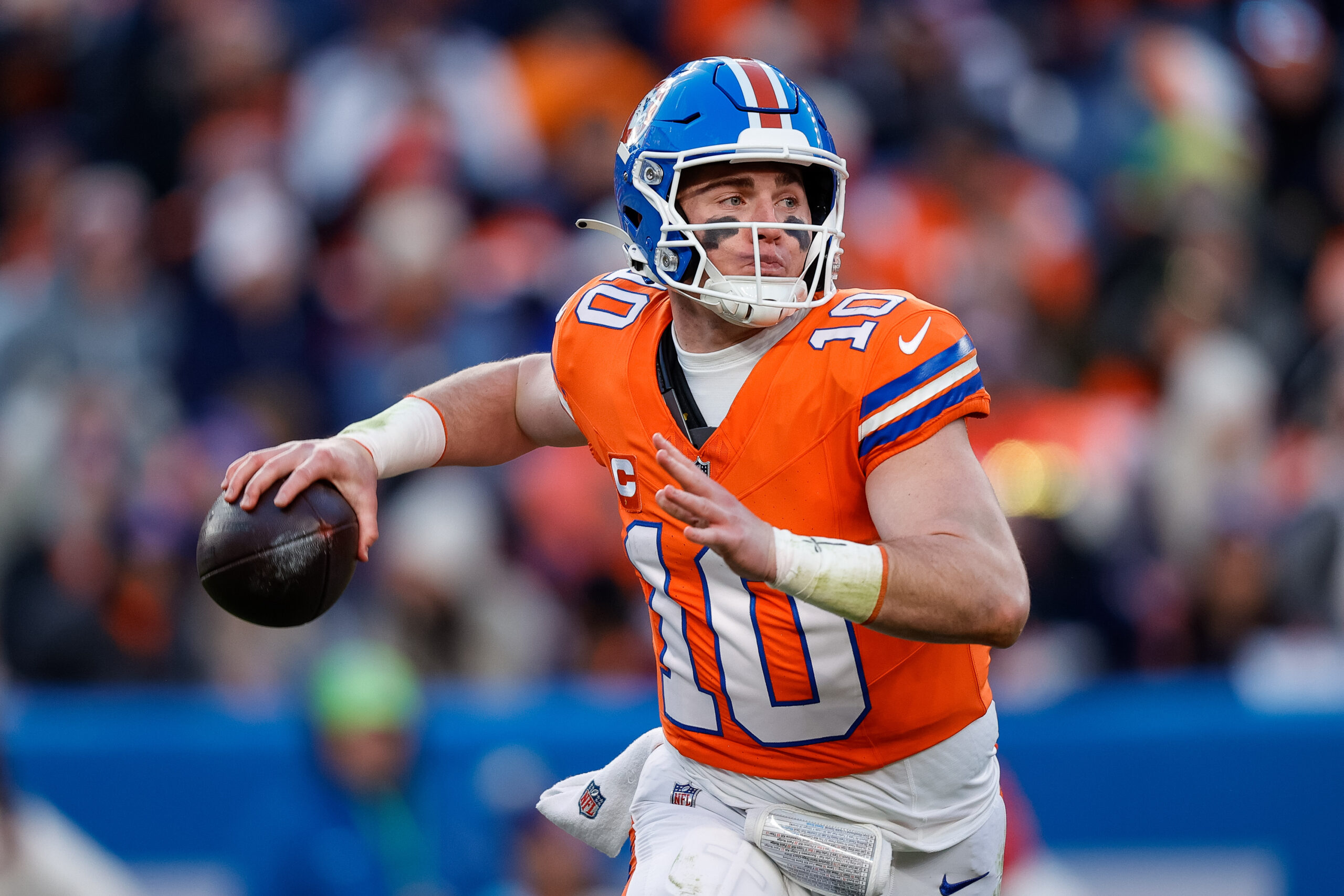 Bo Nix (Foto: Isaiah J. Downing-Imagn Images)