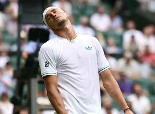 Alexander Zverev Wimbledon 2025