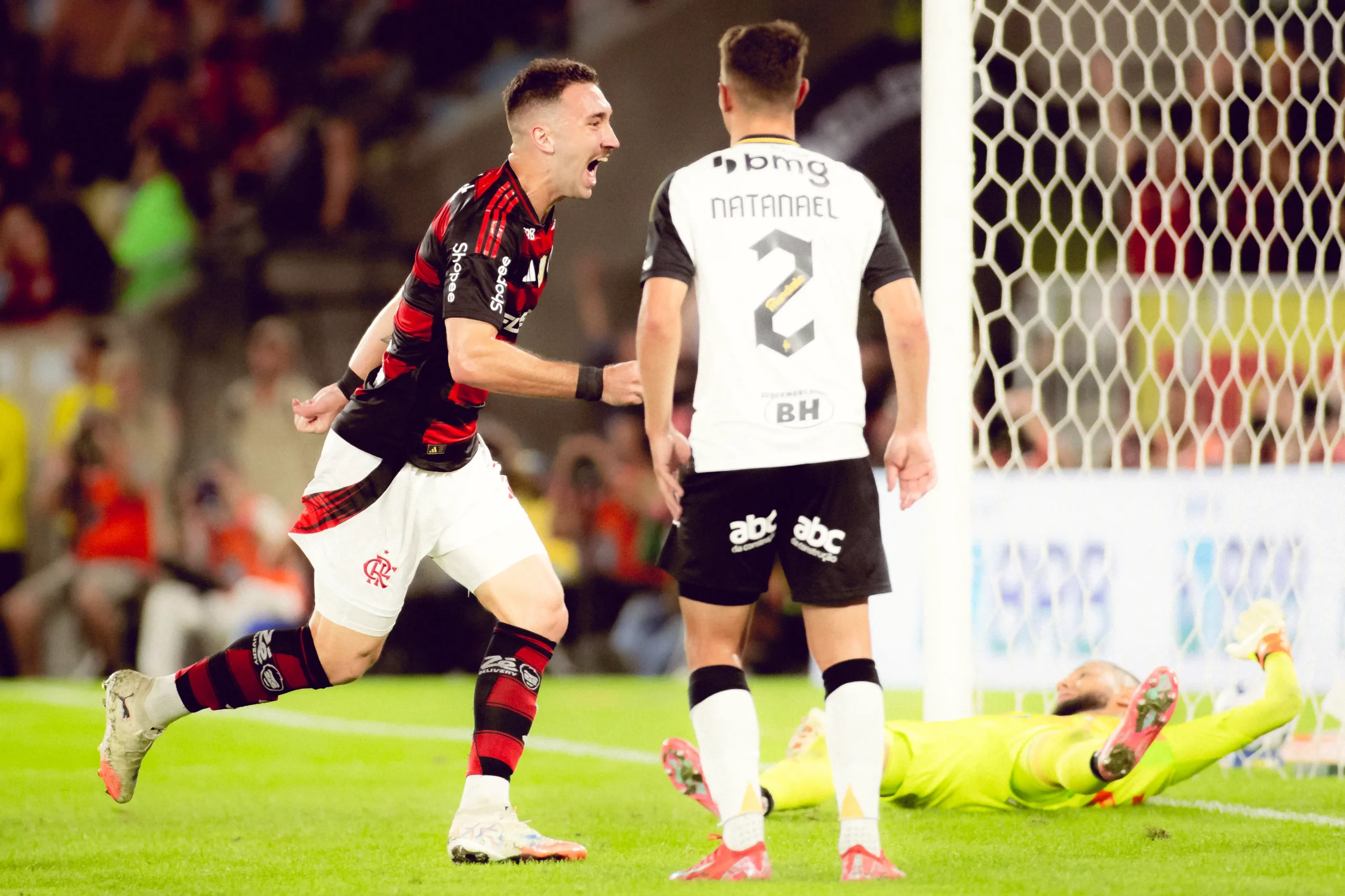 Léo Ortiz, Flamengo x Atlético-MG, Brasileirão 2025