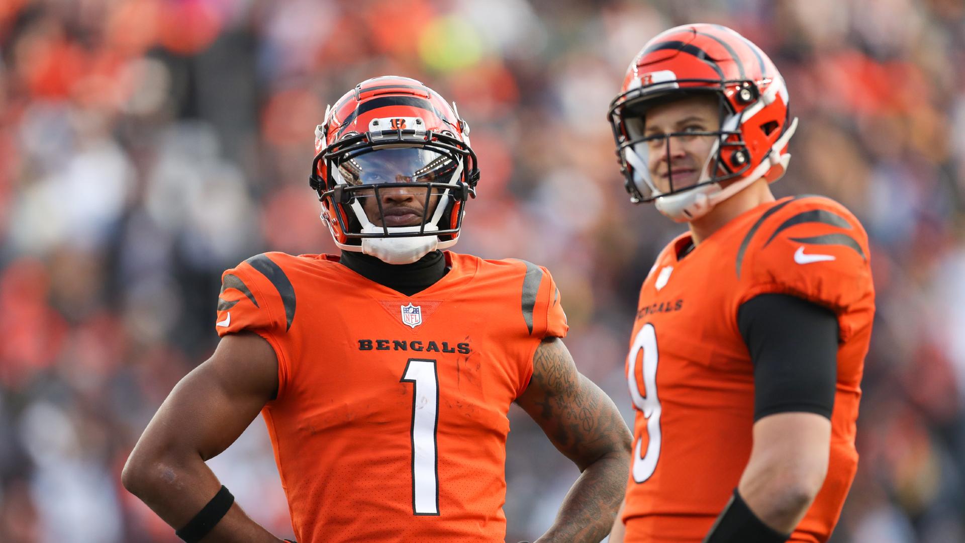 Ja'Marr Chase e Joe Burrow (Foto: Ian Johnson/Icon Sportswire via Getty Images)