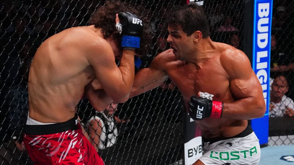 Paulo Borrachinha derrota Roman Kopylov no UFC 318