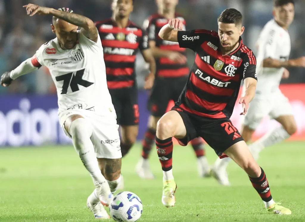Santos vence o Flamengo com gol de Neymar