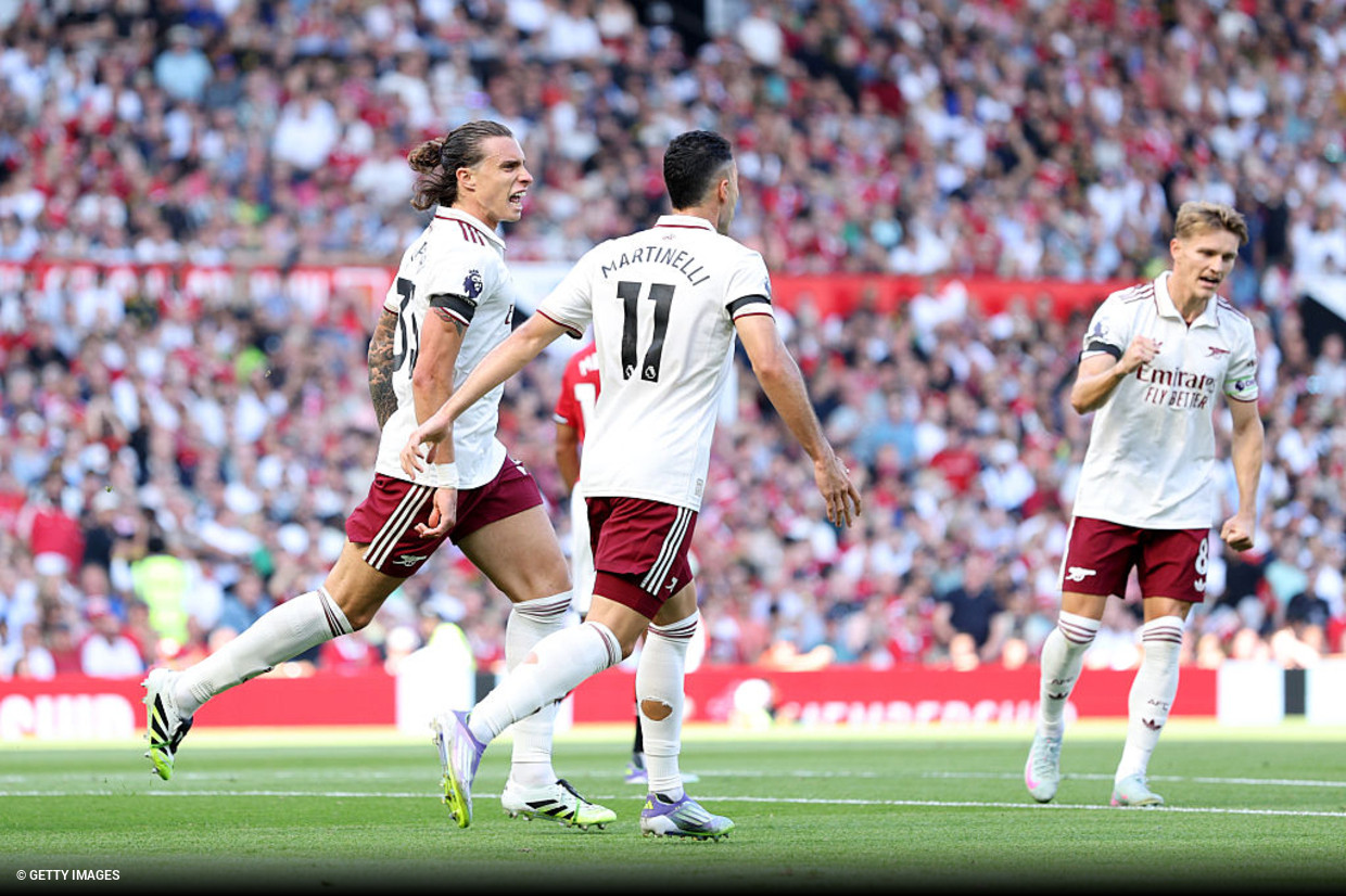 Arsenal x Manchester United