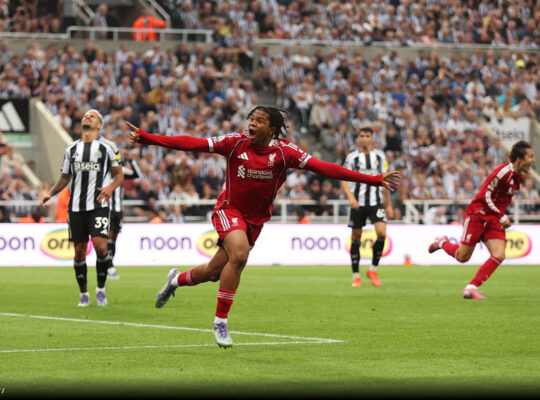 Liverpool Rio Ngumoha Arsenal