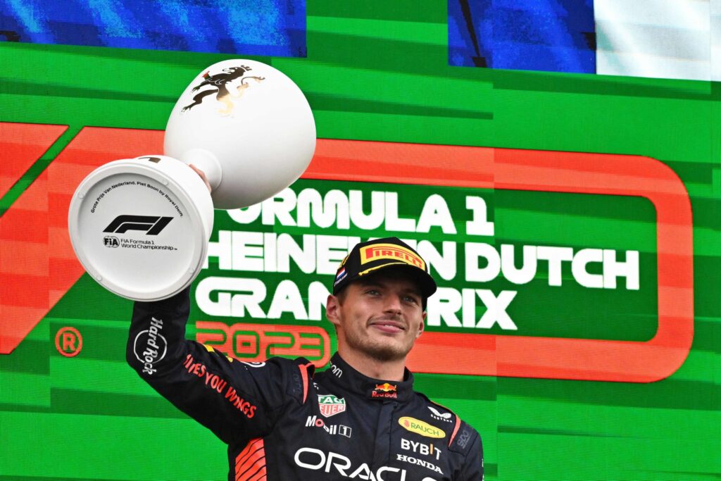 Max Verstappen conquistou a terceira vitória consecutiva no GP da Holanda em 2023