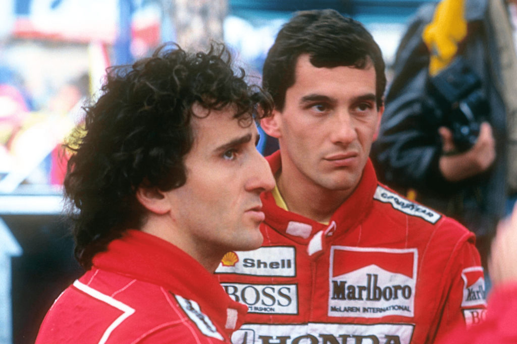 Ayrton Senna e Alain Prost foram os maiores rivais da história da F1