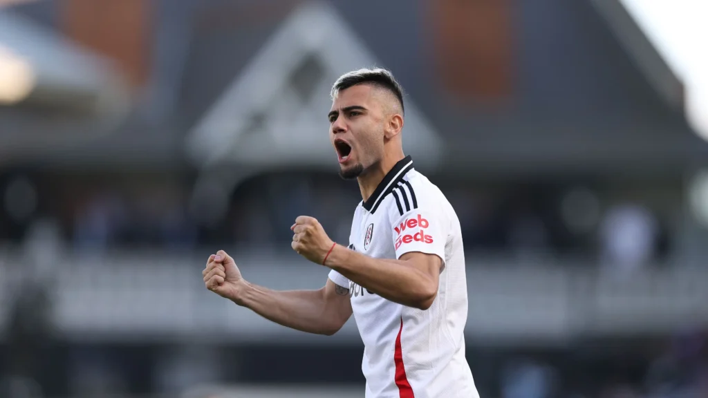 Andreas Pereira era um dos craques do Fulham 