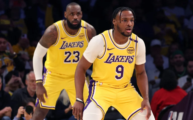 NBA: O que será de Bronny James? Continuar nos Lakers ou ser trocado para os 76ers?