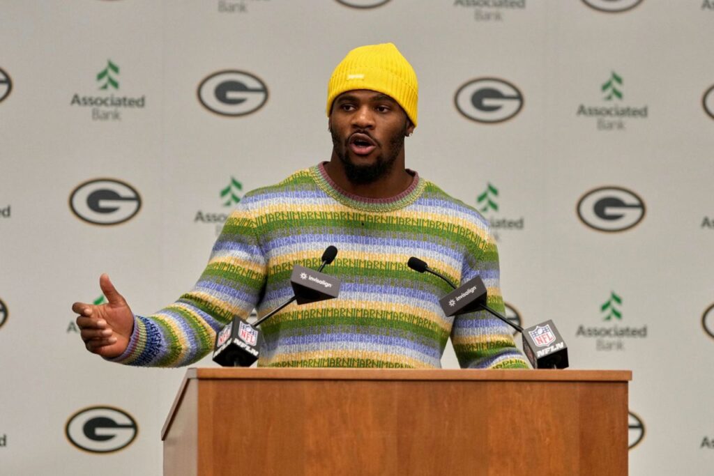 Micah Parsons no Green Bay Packers (Foto: AP Photo/Morry Gash)