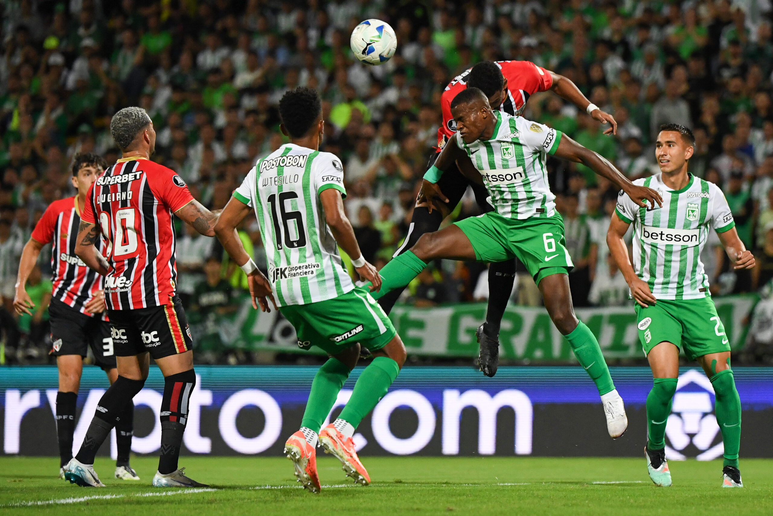 Atlético Nacional x São Paulo