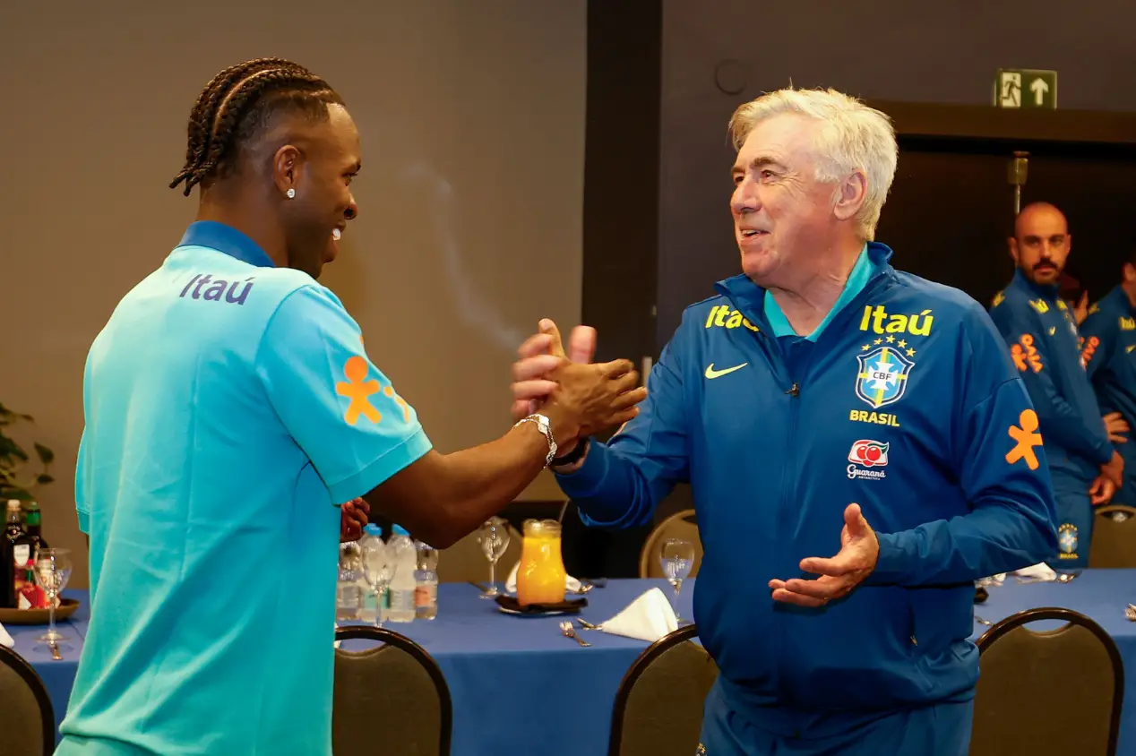 Ancelotti, Seleção Brasileira, Vini Jr