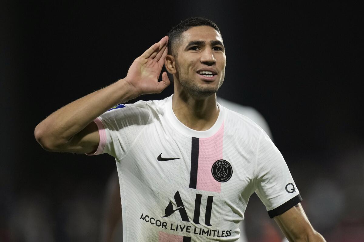 Hakimi, laterais psg