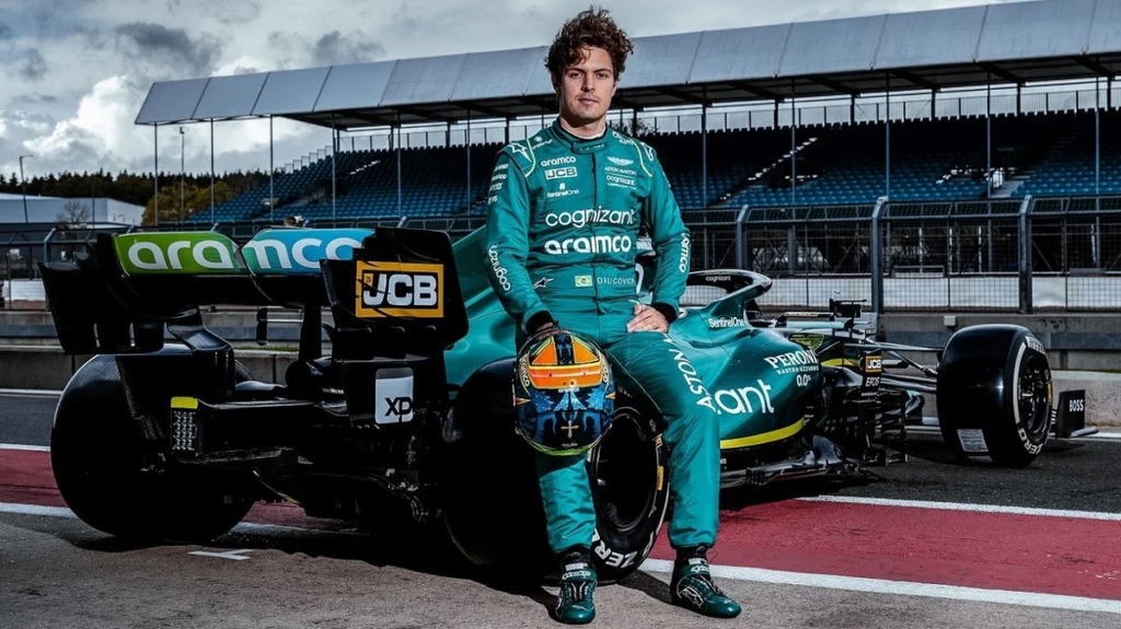 Felipe Drugovich é piloto de testes da Aston Martin