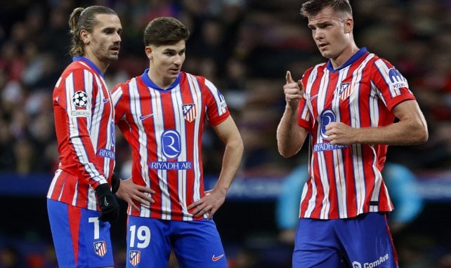 Griezmann, Julian Alvarez, Sorloth, Atlético de Madrid, Simeone, Almada