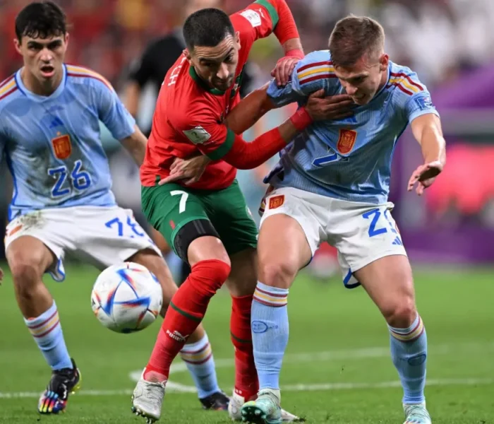 Espanha, Marrocos, Copa do Mundo