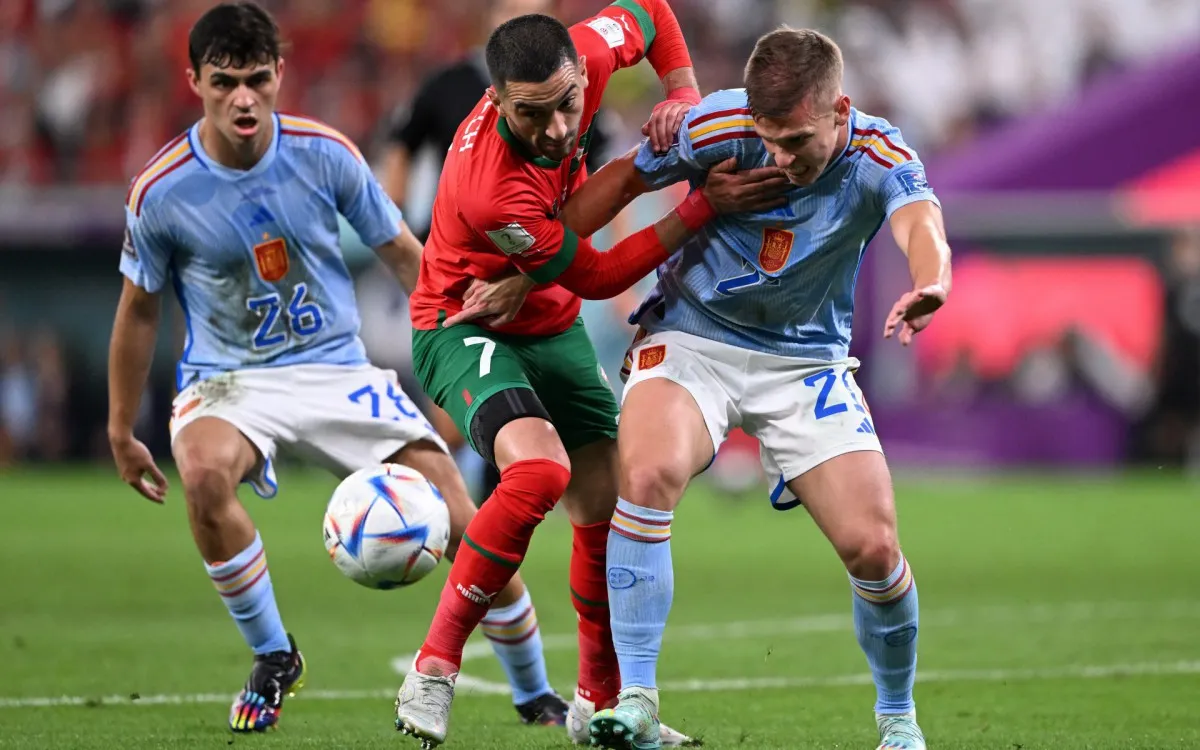 Espanha, Marrocos, Copa do Mundo