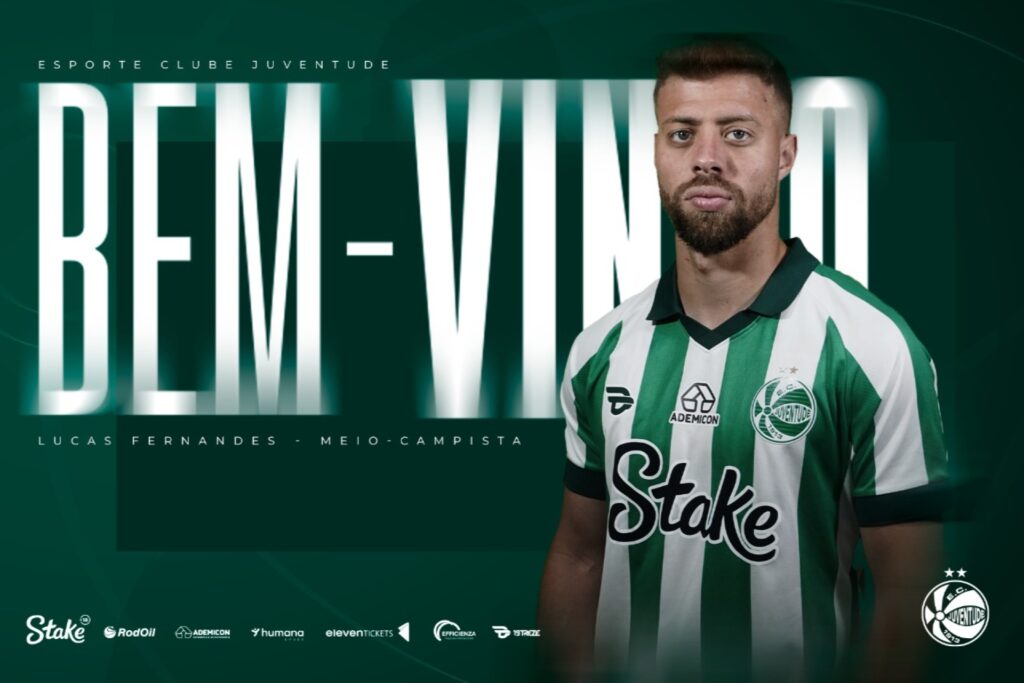 Lucas Fernandes é a principal contratação do Juventude para a sequência do Brasileirão