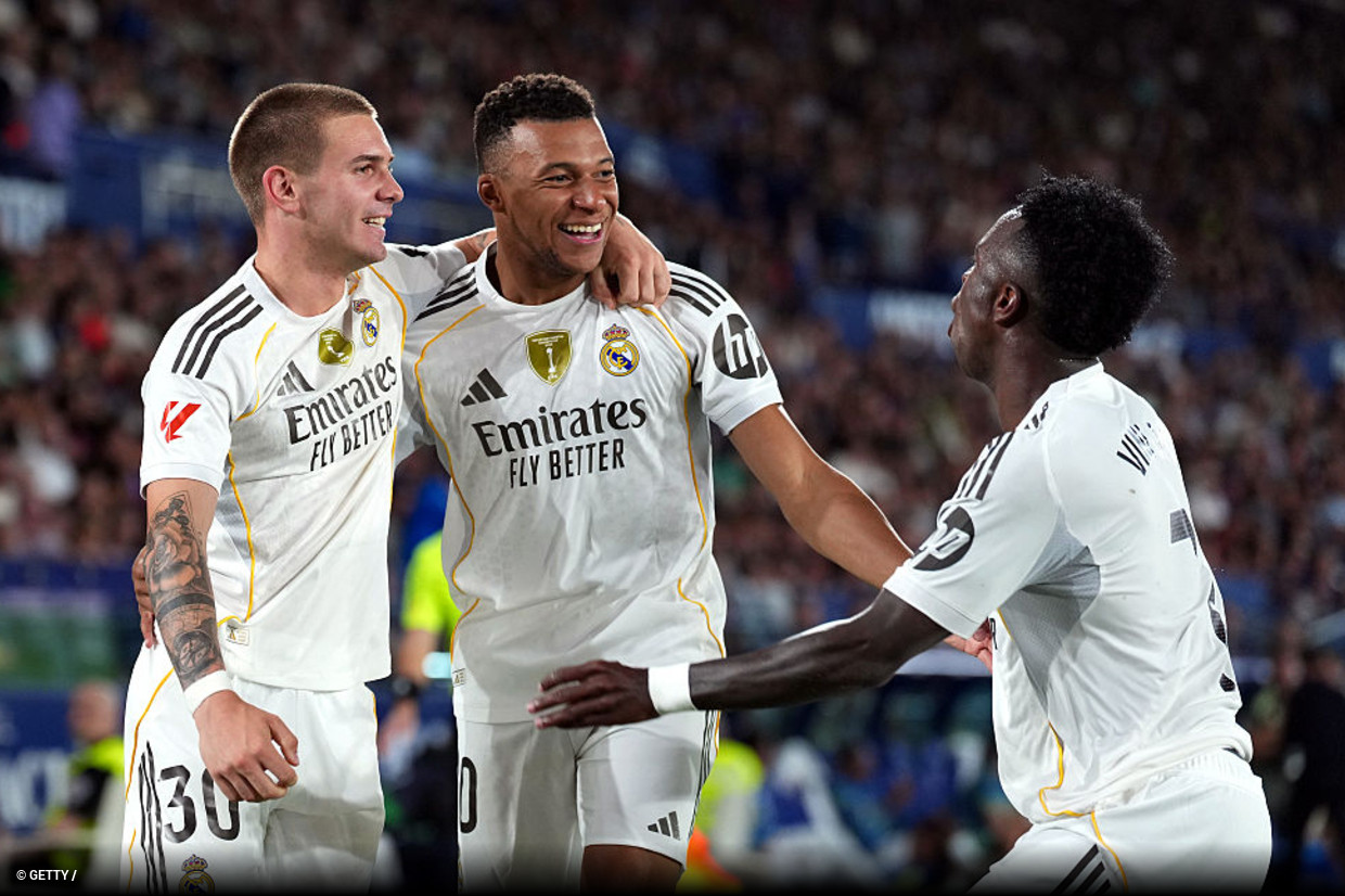 Real Madrid x Levante Mbappé