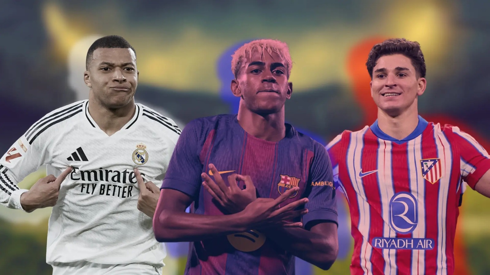 Mbappe Yamal Álvarez La Liga