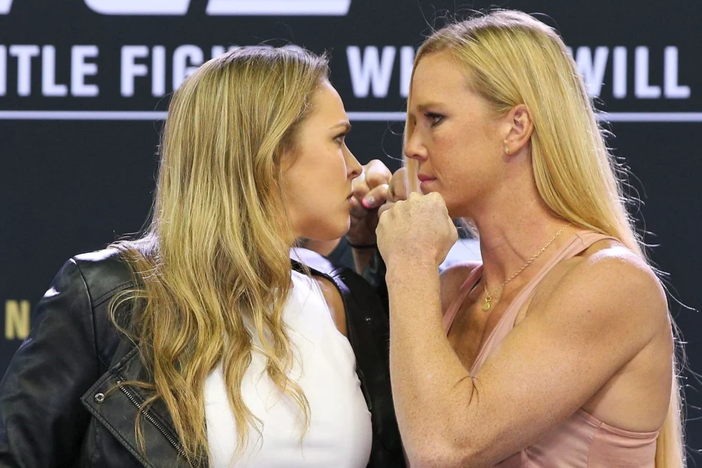 Ronda Rousey poderia lutar novamente contra Holly Holm em uma grande revanche