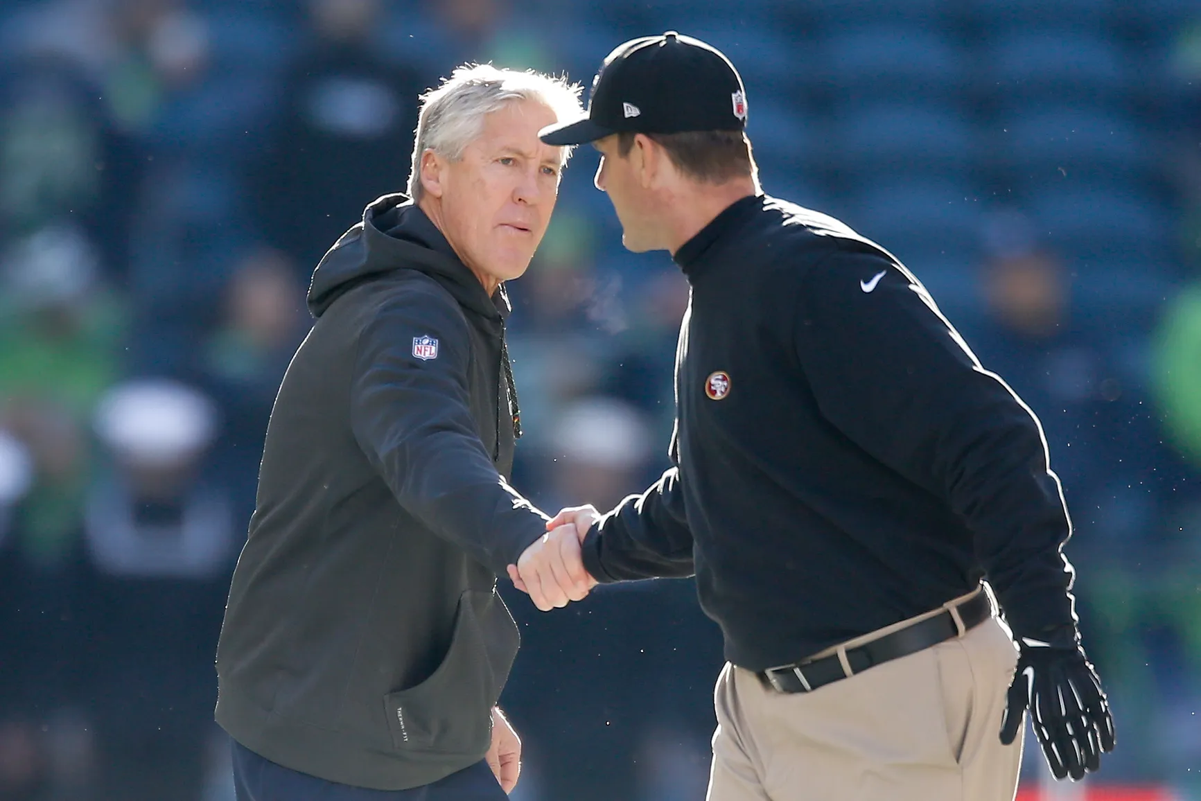 Pete Carroll Jim Harbaugh