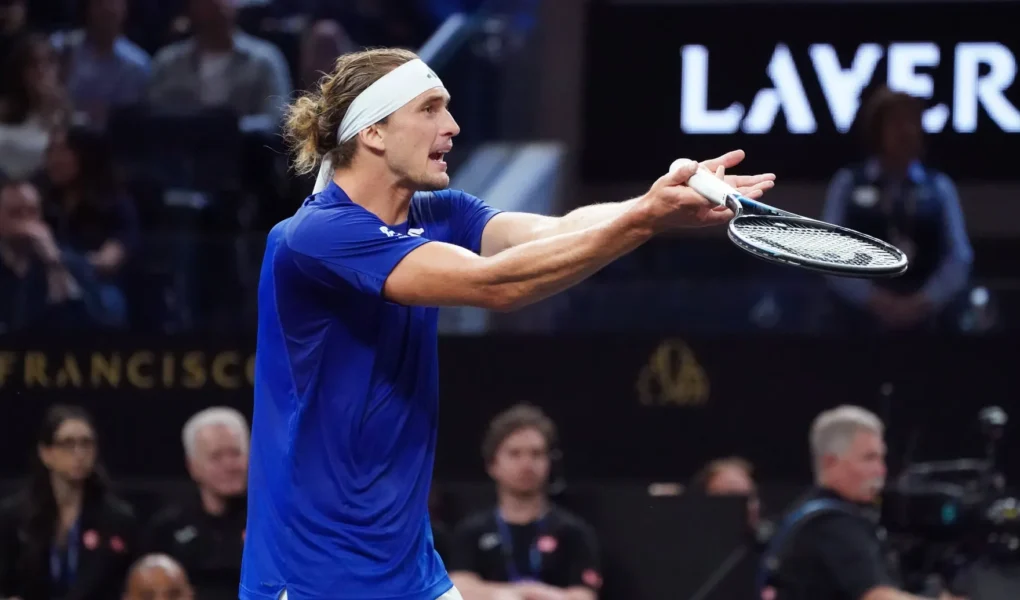 Alexander Zverev na Laver Cup 2025